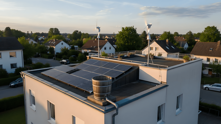 How to DIY a Home Renewable Energy Setup with Solar, Wind, and Rainwater